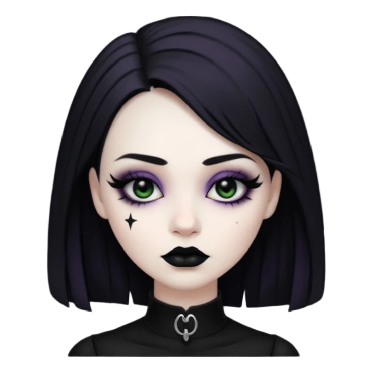 Goth baddie  sticker