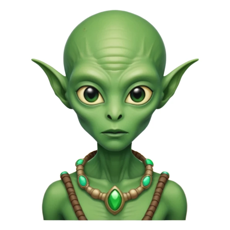 alien living in desert, accessories, just face  sticker