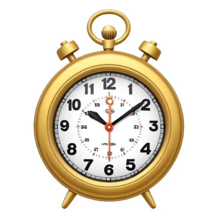 Un reloj sonando al estilo andrez garza sticker