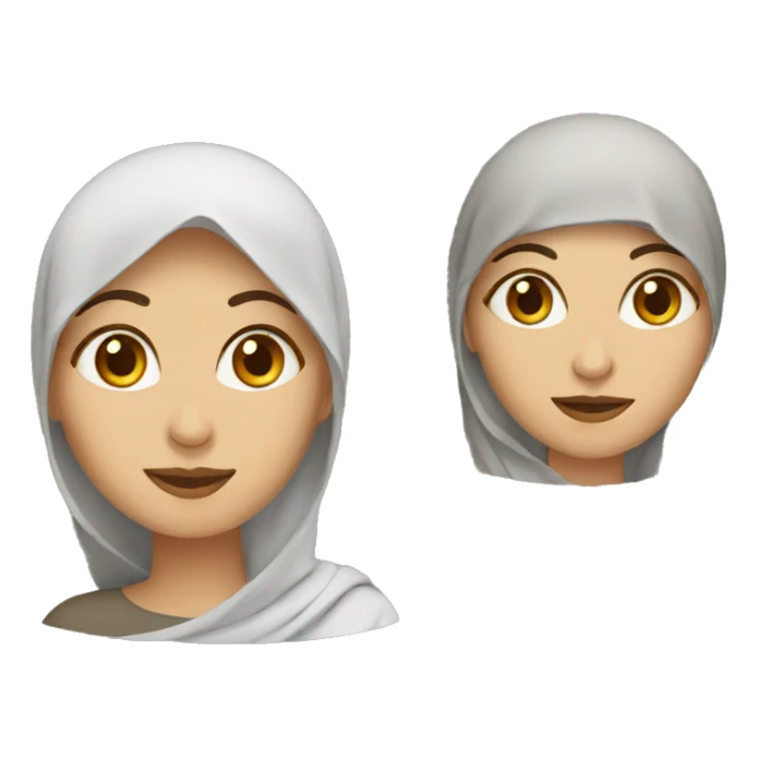 muslim women sticker
