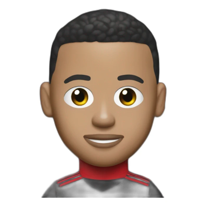 Mbappé with the AC milan tricot sticker