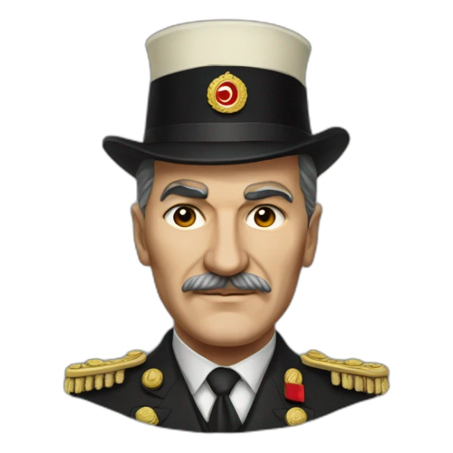 Gülümseyen Atatürk  sticker