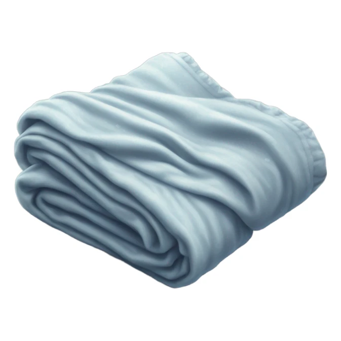 Blanket in a puddle of water  sticker