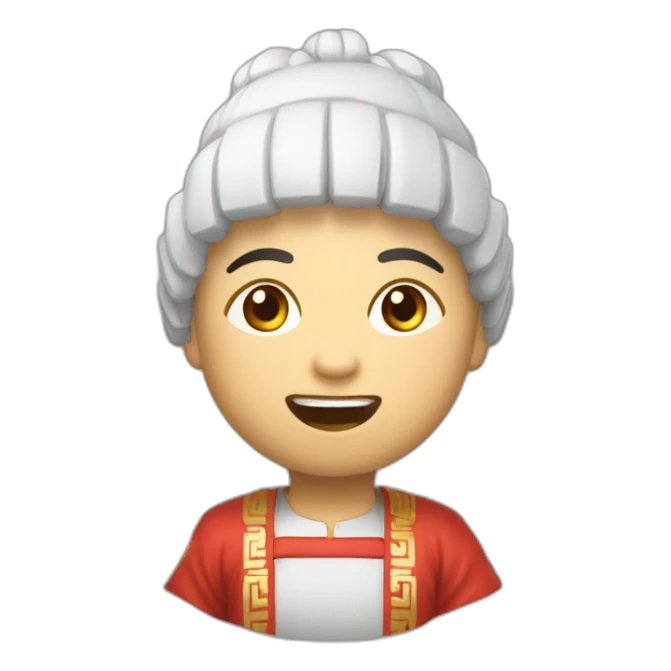 Chinois qui joue au jeux videos sticker