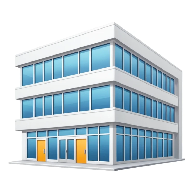 fitnesstudio  gebäude auf dem gym steht sticker