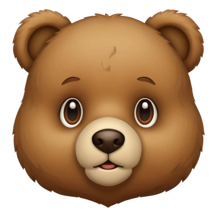 Teddy bears have soft fur and innocent, gentle faces. sticker