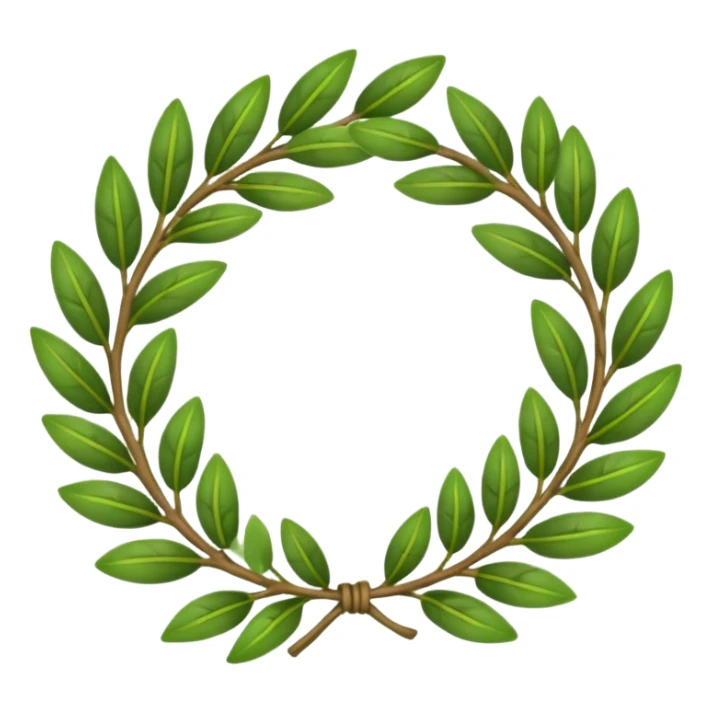 Est-ce que tu peux créer un emoji de couronne de laurie sticker