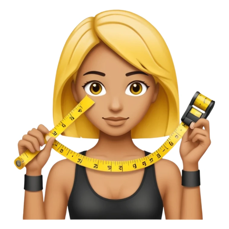 Measurement tape for fashion designer  sticker