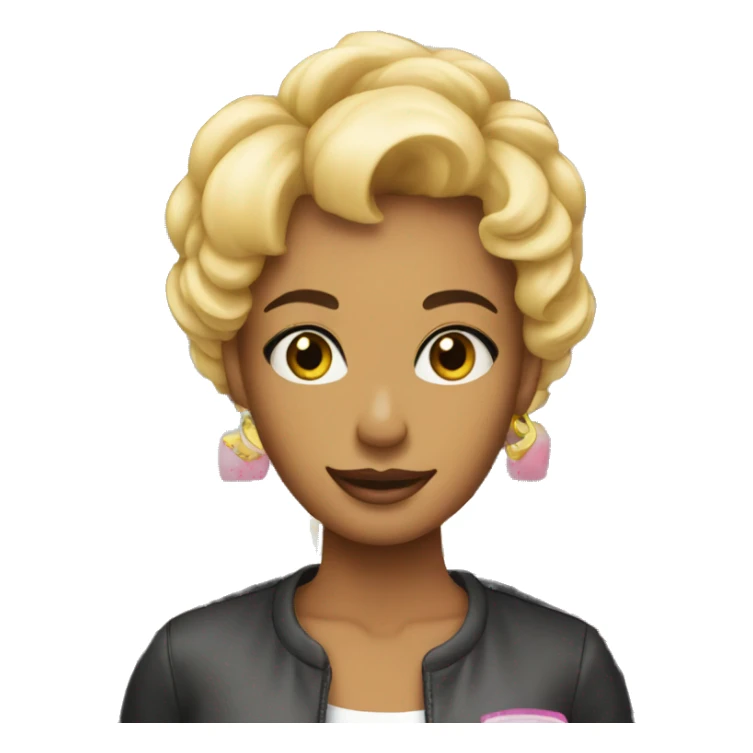 emoji of a beauty supply store sticker