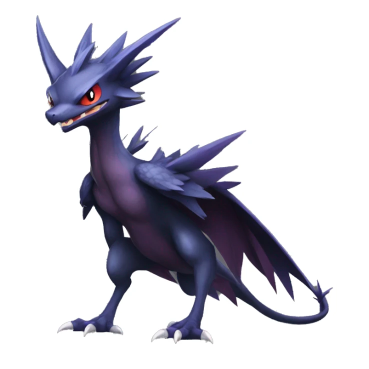 Edgy Cool Nargacuga-Noivern-Pokémon Full Body sticker