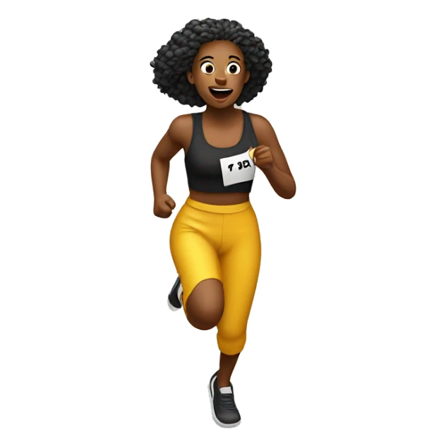 A singer rushing to the gig in a racer sticker