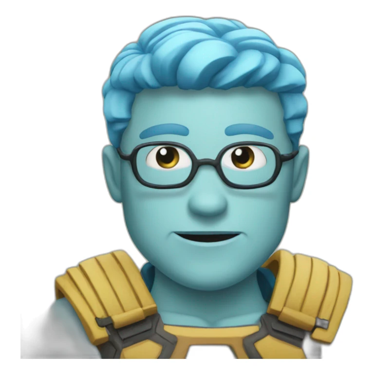 Superheros of water man sticker