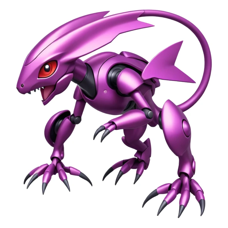 Miraidon-Genesect-Pokémon-Fakémon-hybrid-creature sticker