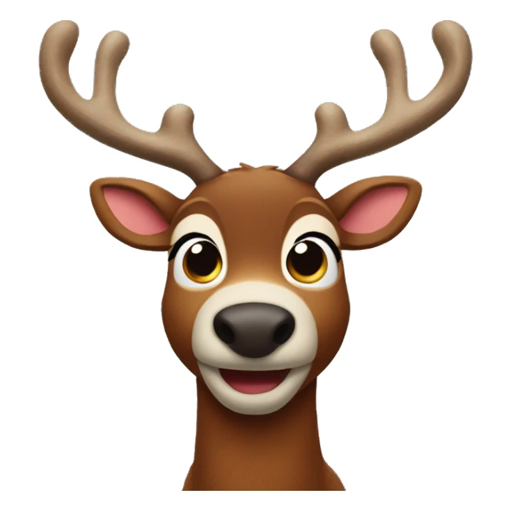 rudolph the red nosed reindeer sticker