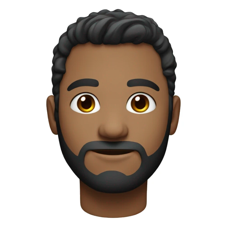 man  red t-shirt, black hair, light skin, blue eyes sticker