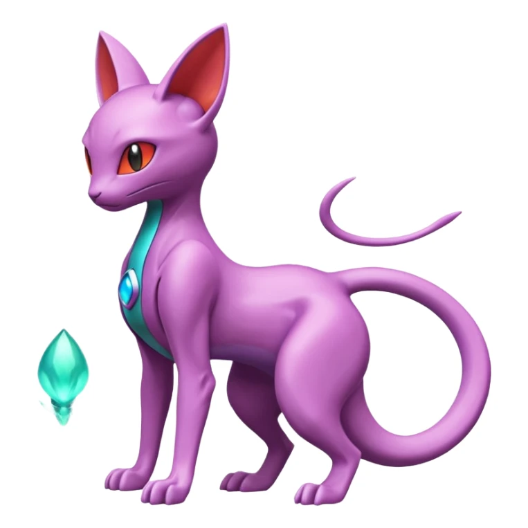 Mewtwo-Delcatty-Genesect-Deoxys-Espeon-alien-hybrid-fusion sticker