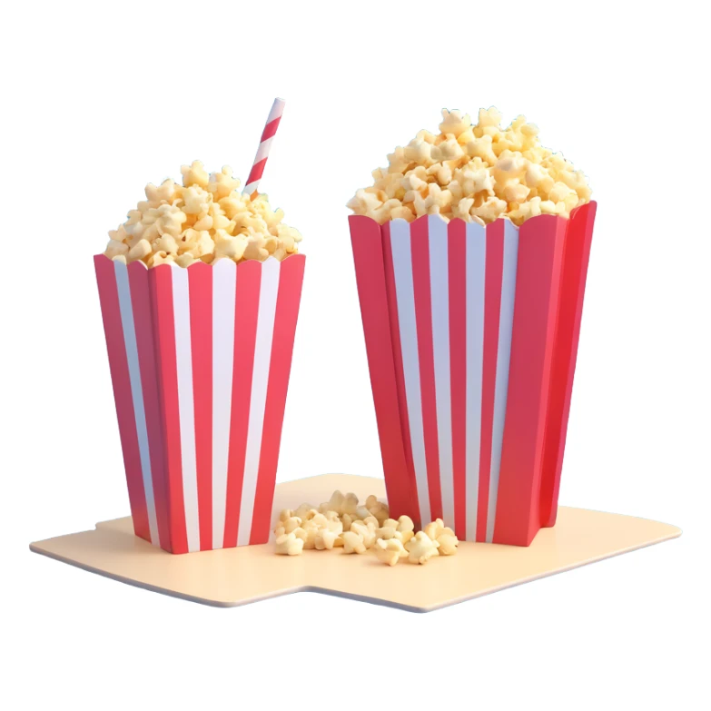 3D comedy movie poster in blue color sticker