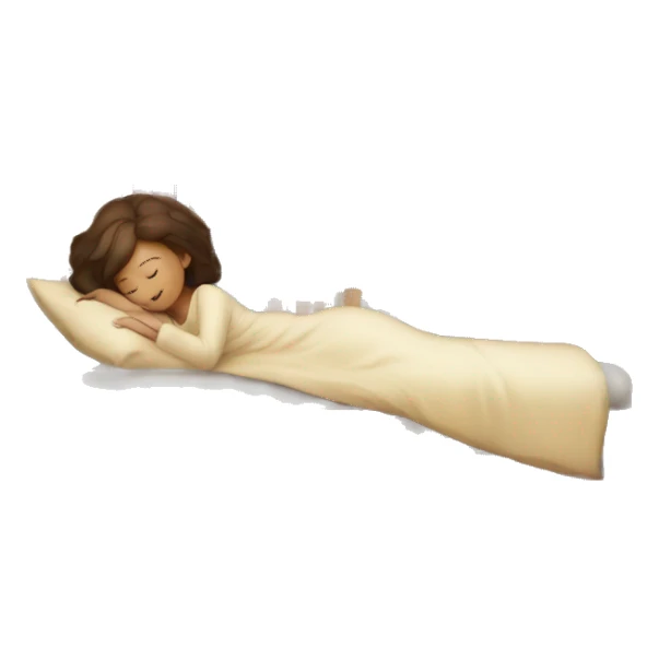 Books girl sleep sticker