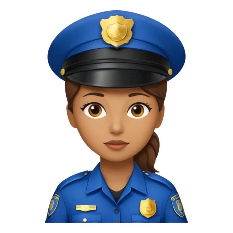 Female Police Officer sticker