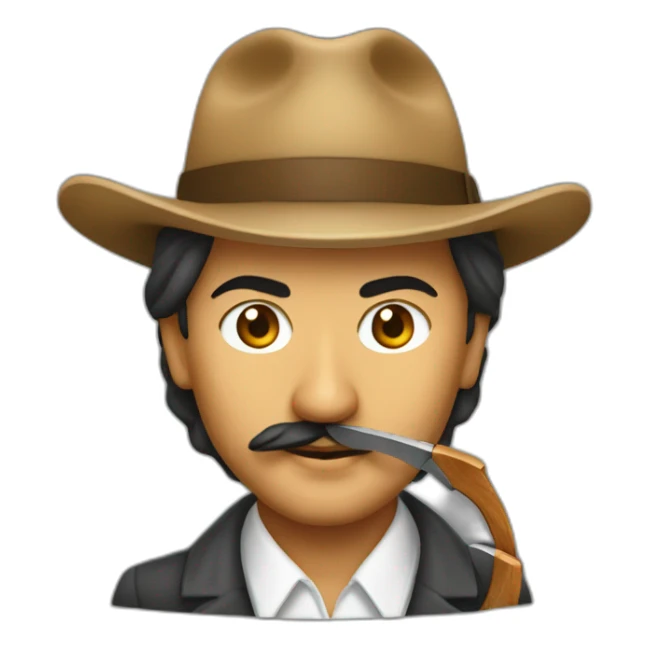 Bhagat singh with sickle and hammer sticker