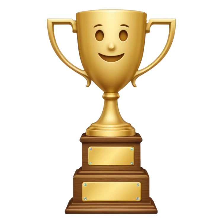 i want a participation trophy that is a completely plain and pretty small trophy that says Participation Trophy on the gold plate on the wooden base sticker