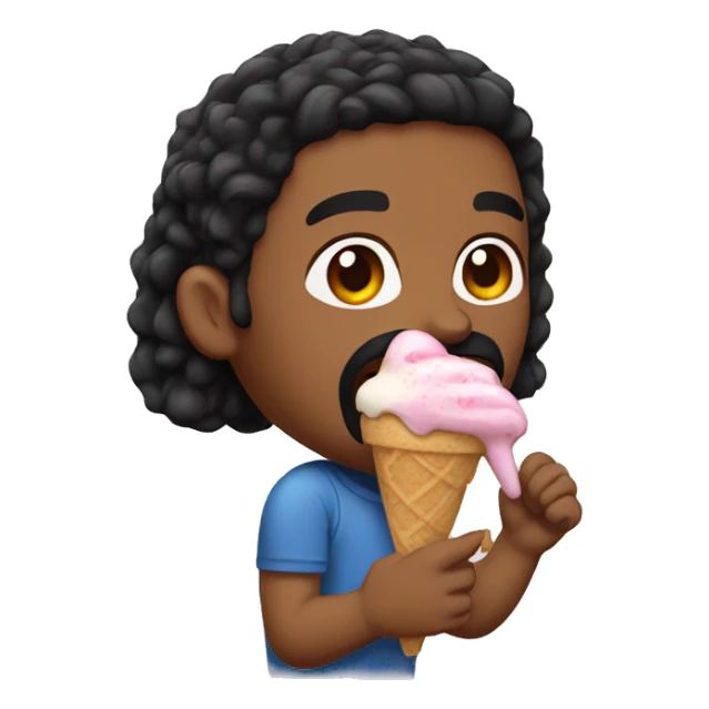 drake eating an ice cream sandwich  sticker