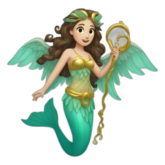 siren (greek mythology) sticker