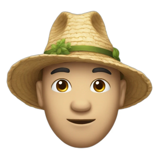 Een haai met een hoge hoed sticker