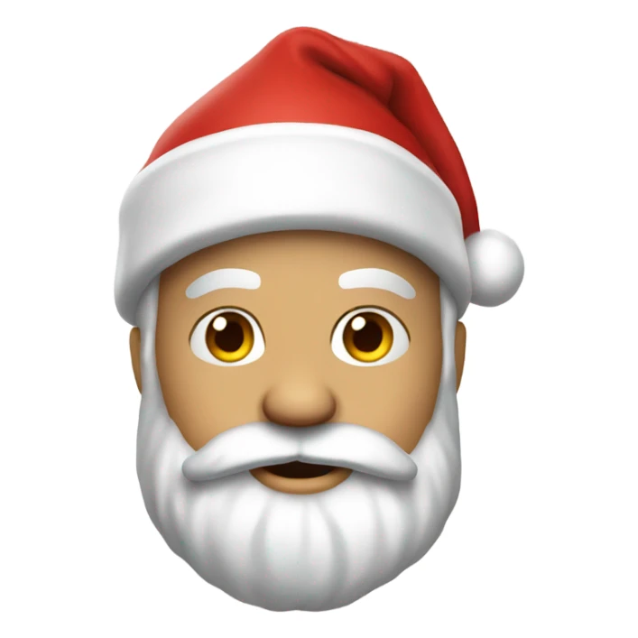 santa claus sticker