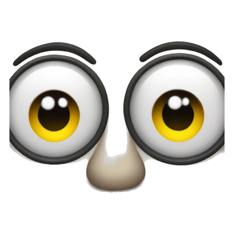 A car with eyes sticker