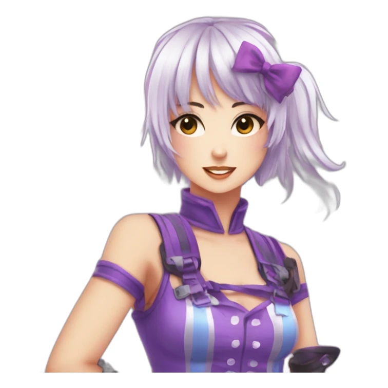 anime derby girl prompt sticker