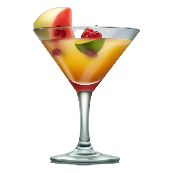 Pornstar martini coctail with a passiót friut in it  sticker