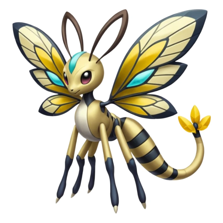 Meloetta-Beedrill-Manectric-Palkia-Cresselia-fusion sticker