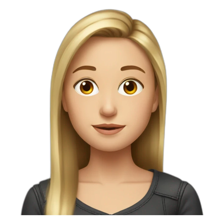 Elon musk en fille sticker