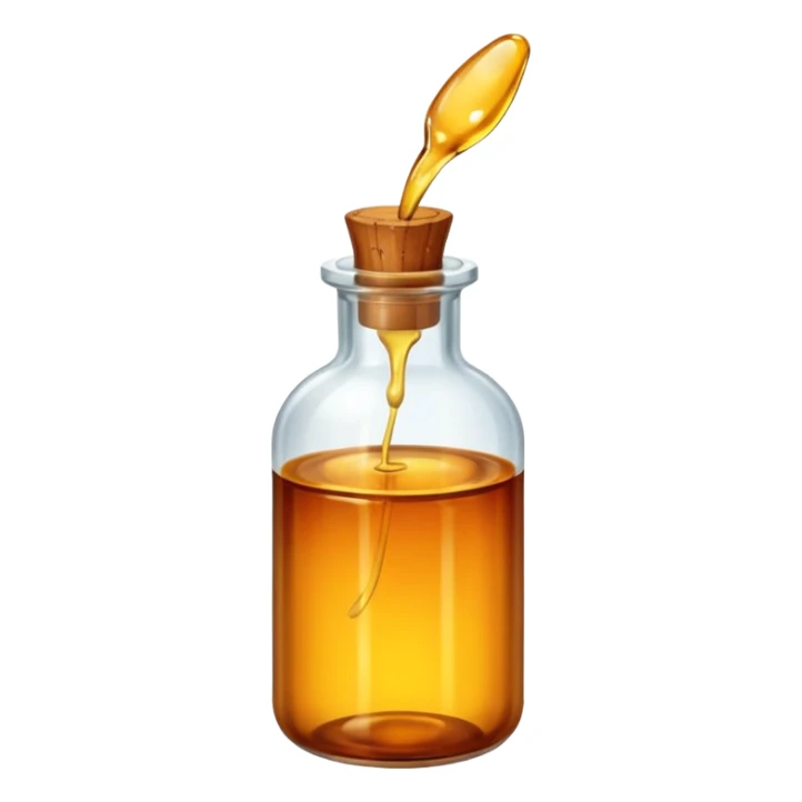 hair oil emoji sticker