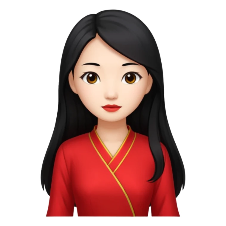 A Chinese woman  sticker