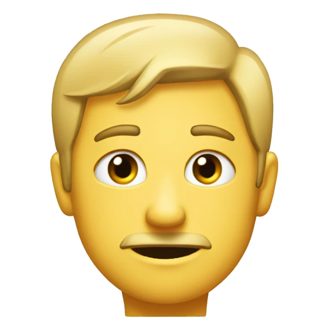 merge the existing salute emoji with disappointed emoji sticker