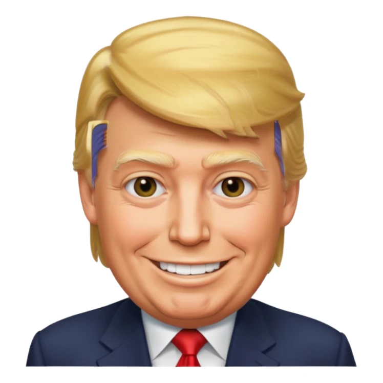 Donald Trump president sticker