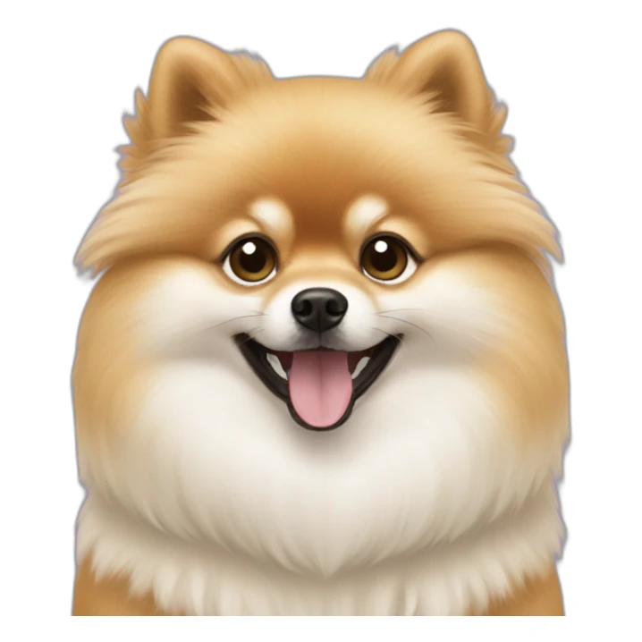 pomeranian-white-dinosaur-clothing sticker