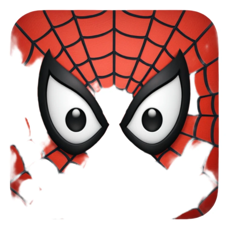 I want spiderman face emoji sticker