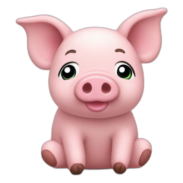 Ty-tulip-stuffed-pig-toy-slouching-sitting-plush-fluffy sticker
