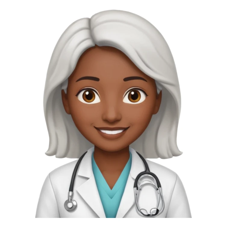 indian woman doctor sticker
