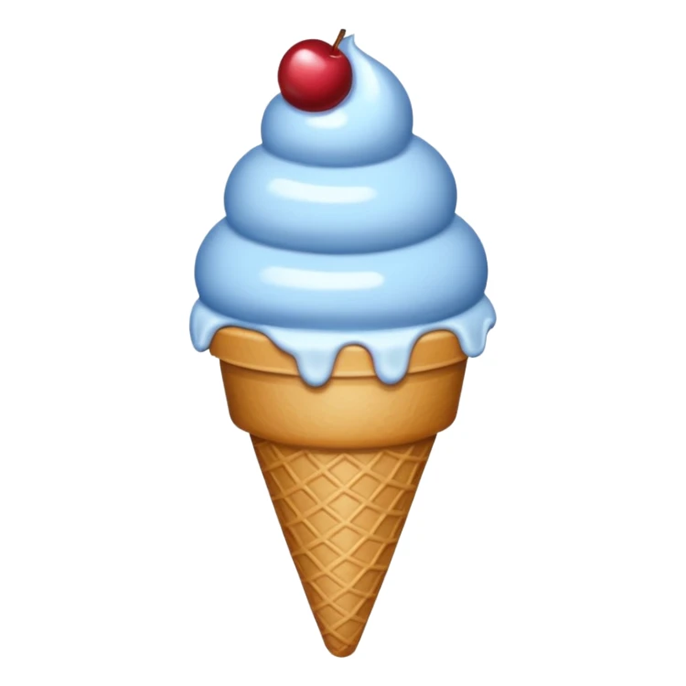 Ice cream but its have a hand sticker