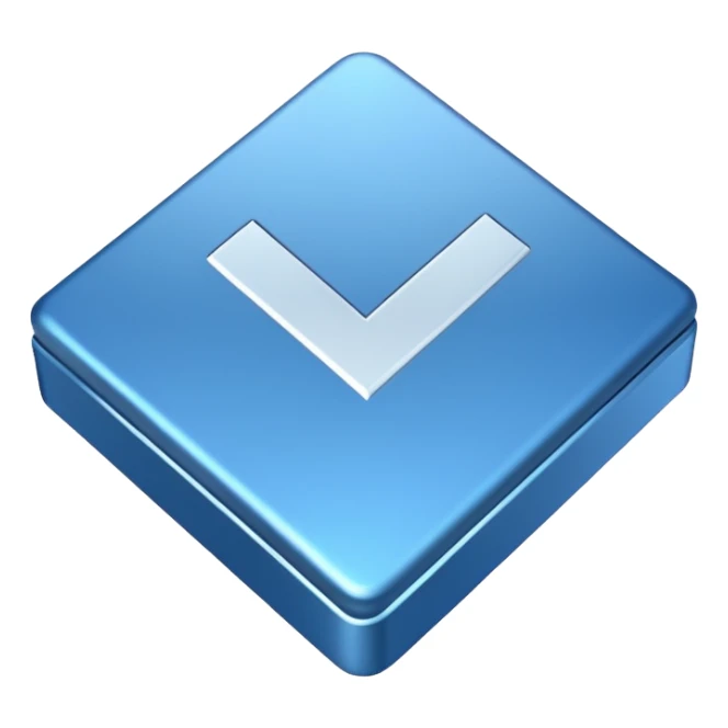 can u make roblox blue square checkmark and square should be tilted to  sticker