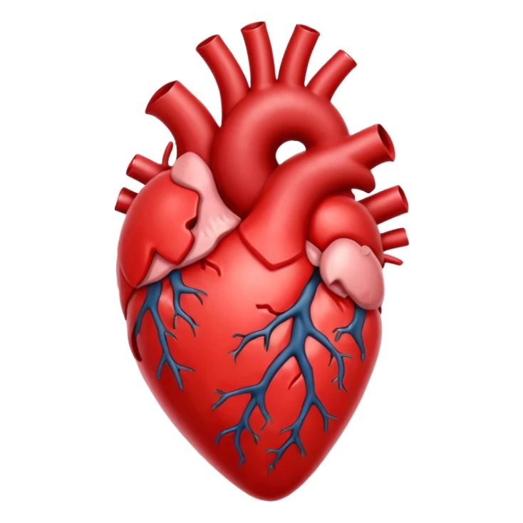 Create an emoji that vomits an avalanche of anatomical hearts🤮🫀 sticker