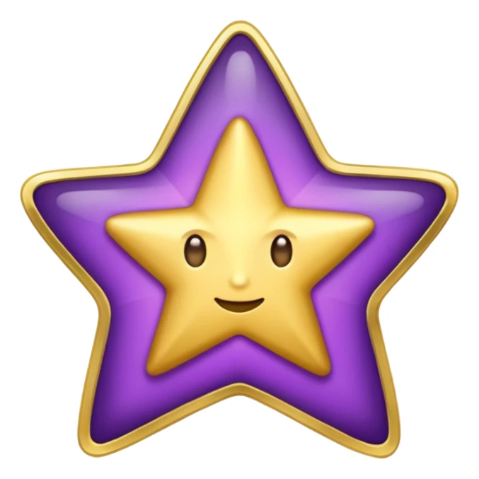 ✝️i need it like this for Christians : background purple like a box and the star id with normal without any face sticker