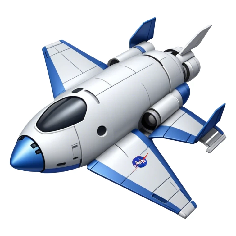 a spaceship like a cst-100 from nasa sticker