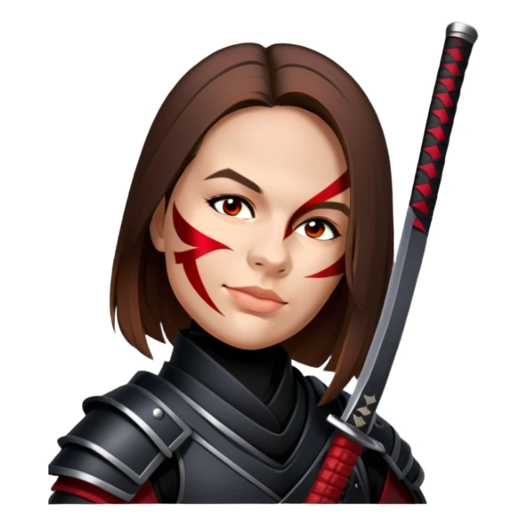 Shadow Samurai sticker