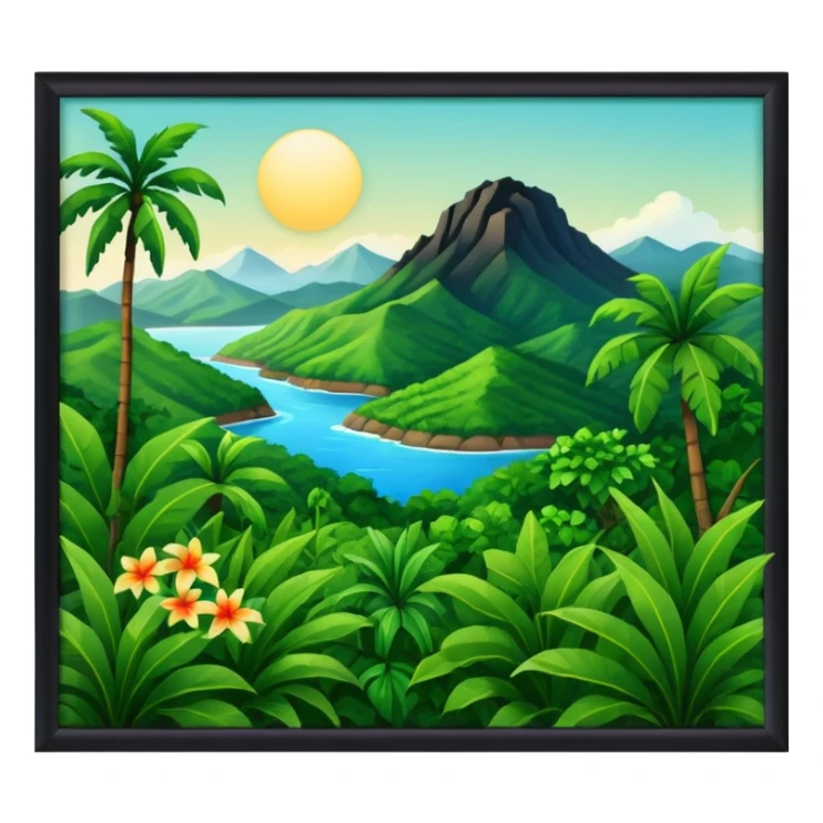 Because we love nature venezuela sticker