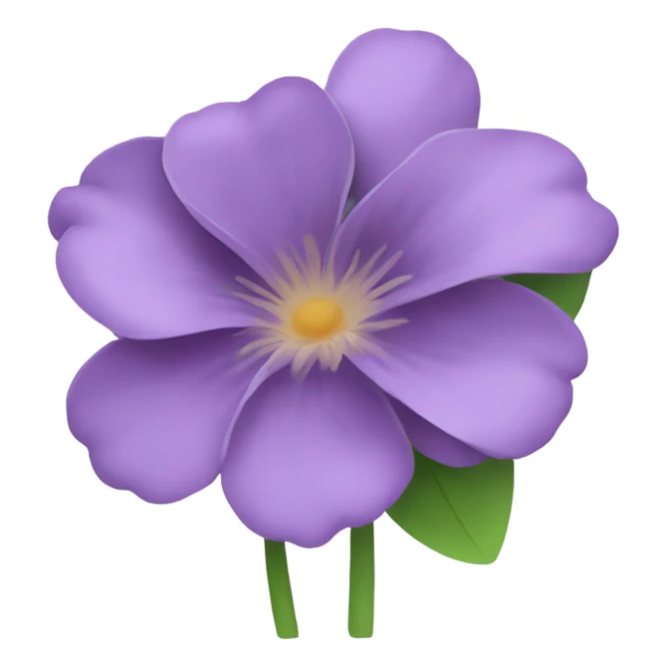purple flower with many petals sticker